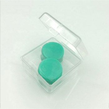 矽膠防水黏土耳塞-1對2入透明塑料盒_0